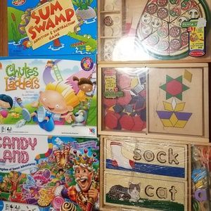 Kid puzzles, game, Toy